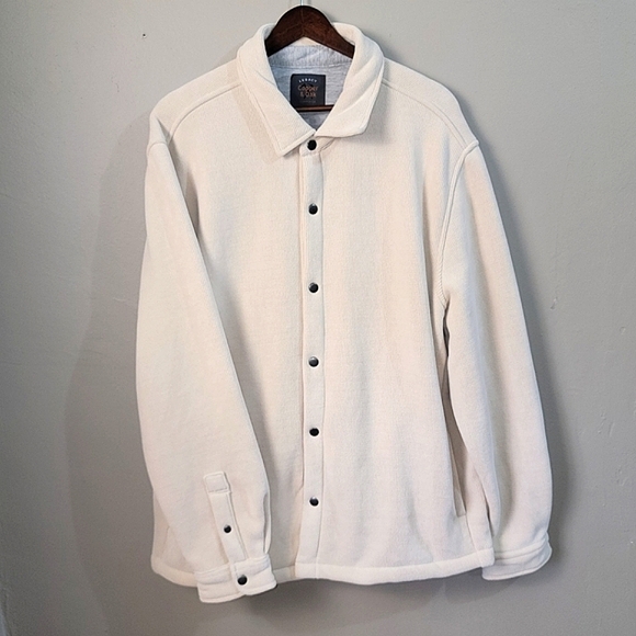 Legacy Copper & Oak NWOT Soft Cream Button-Up Sweater Jacket - WOMEN'S SIZE XL - Picture 2 of 11